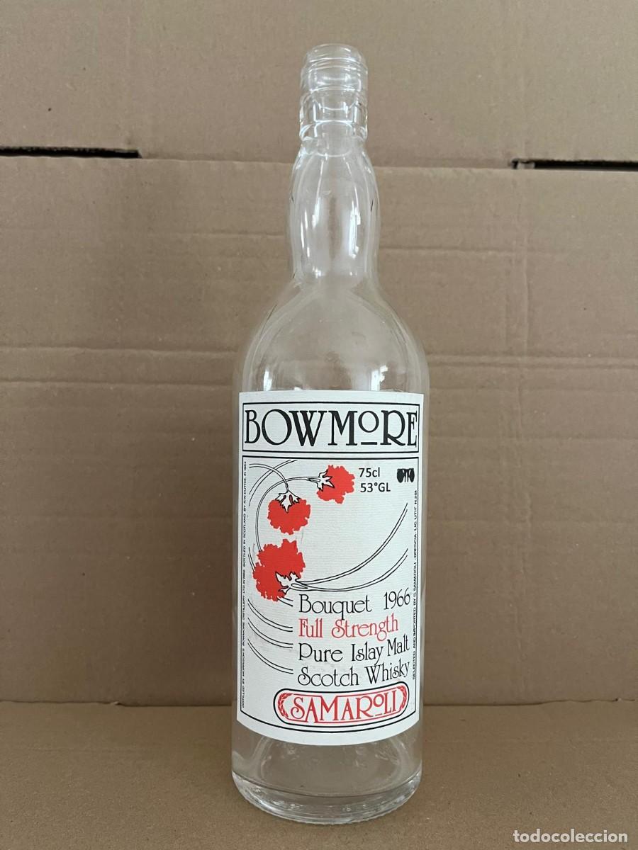 Collectionnisme d'Autres Bouteilles et Boissons : Botella de Whisky , Bowmore SAMAROLI - Bouquet 1966 - 75cl