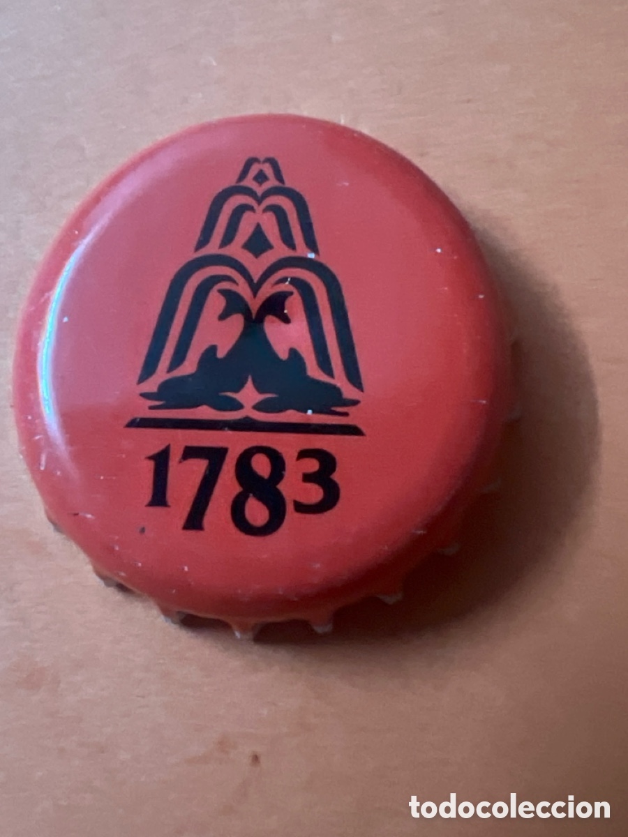 Otras botellas y bebidas antiguas de colecci&oacute;n: T4/X82/D3. CHAPA - Soda/Refresco - 1783