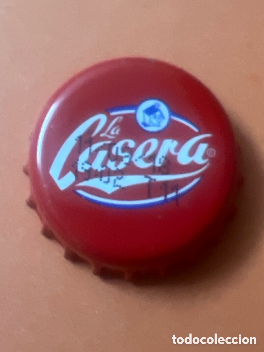 Otras botellas y bebidas antiguas de colecci&oacute;n: T4/X100/A4. chapa tap&oacute;n corona de la casera.