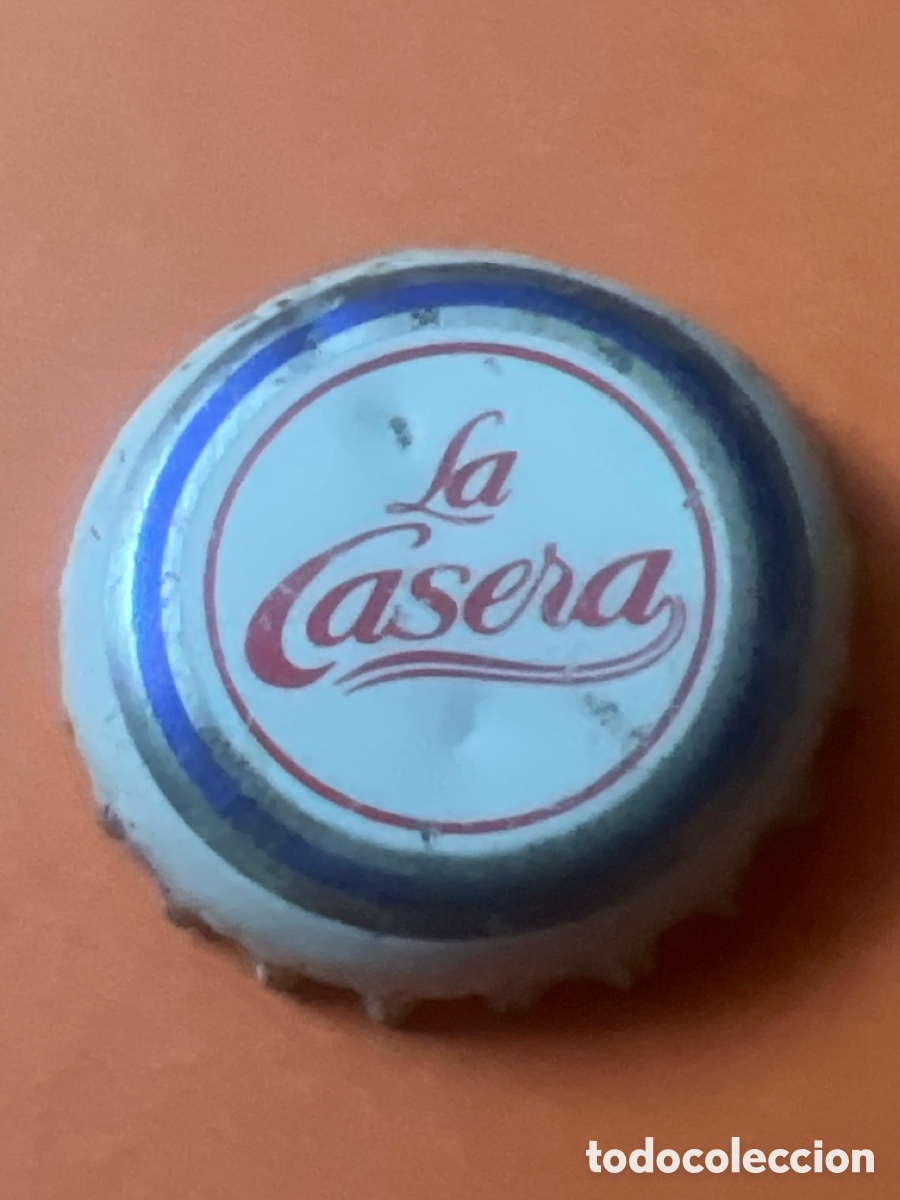 Otras botellas y bebidas antiguas de colecci&oacute;n: T4/X100/B3. Chapa Espa&ntilde;a- La casera refresco tapon corona