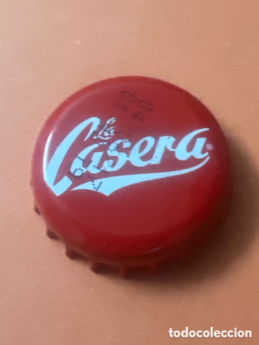 Otras botellas y bebidas antiguas de colecci&oacute;n: J16. CHAP&Oacute;N - Chapa tap&oacute;n corona de La Casera