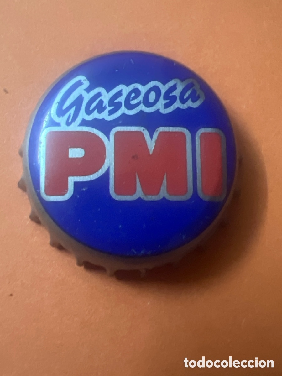Otras botellas y bebidas antiguas de colecci&oacute;n: T4/X100/C5. TAPON CORONA CAPSULA CHAPA SODA/REFRESCO GASEOSA PMI (ESPA&Ntilde;A)