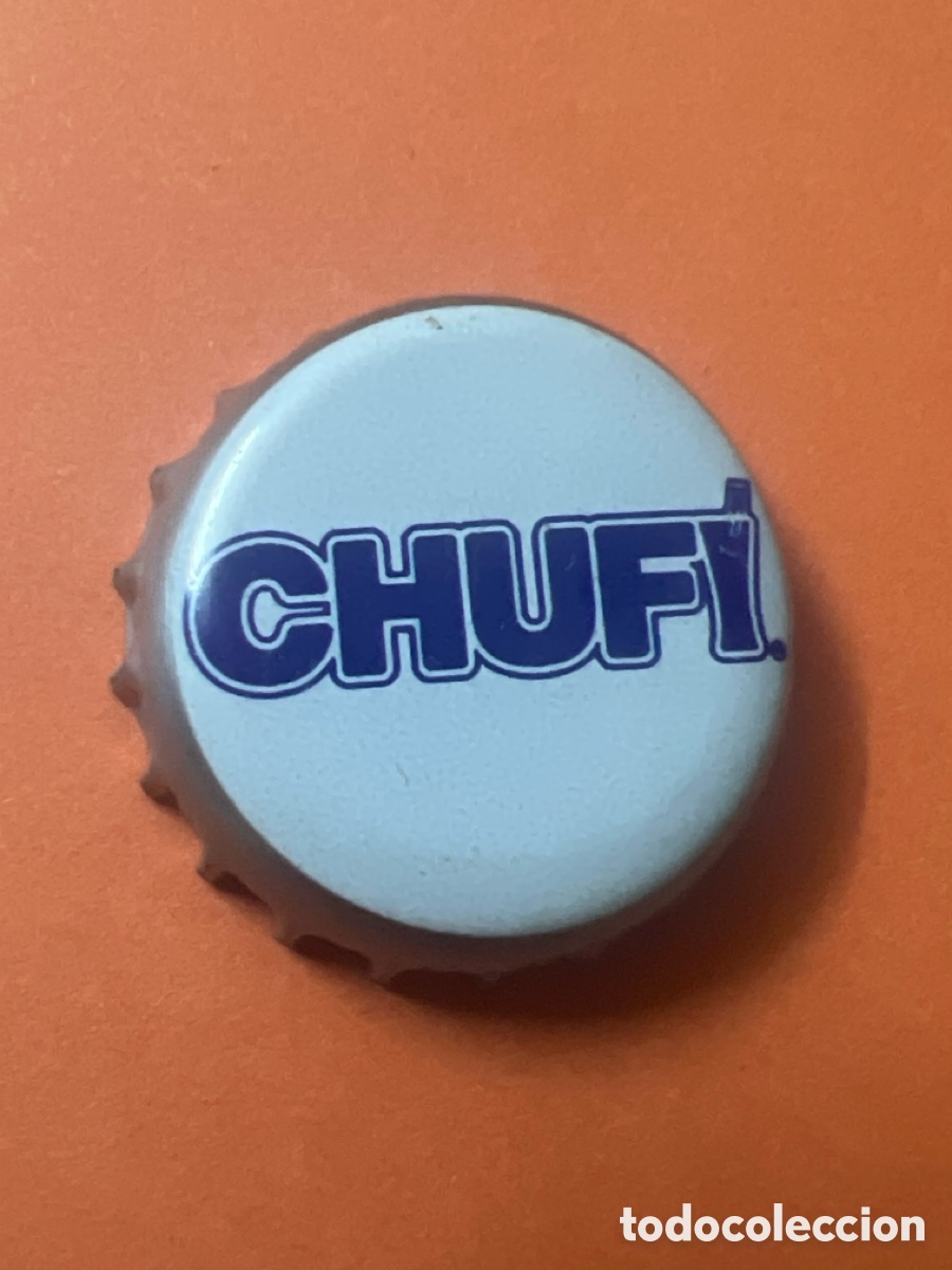 Otras botellas y bebidas antiguas de colecci&oacute;n: T4/X100/D2. CHAPA TAPON CORONA CHUFI
