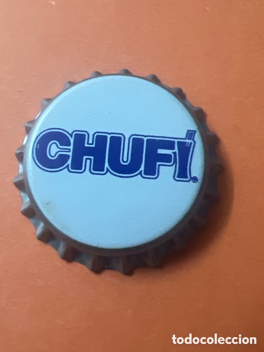 Otras botellas y bebidas antiguas de colecci&oacute;n: T4/X100/D6. chapa sin usar - horchata - ESPA&Ntilde;A - Chufi