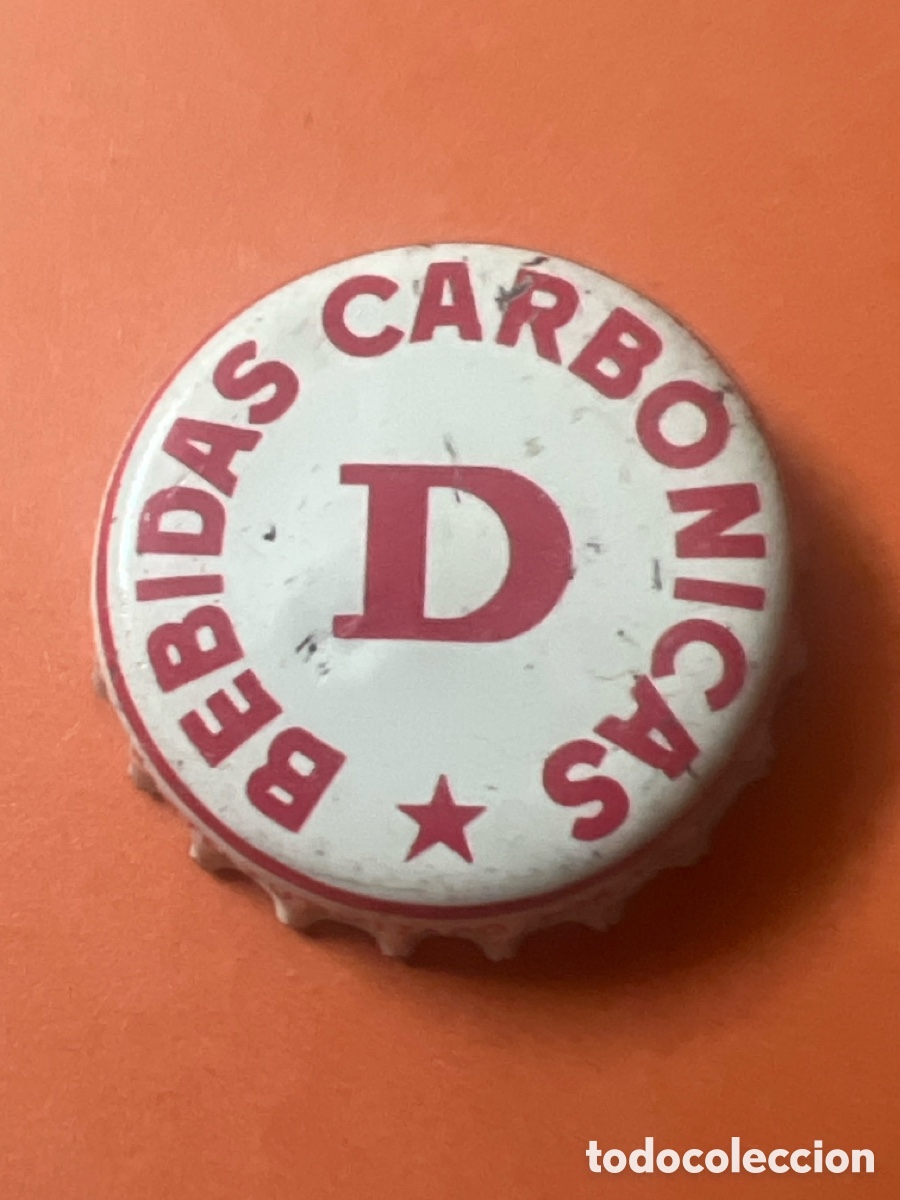 Colecionismo de Outras Garrafas e Bebidas: T4/X100/E5. CHAPA/TAPON CORONA BEBIDAS CARBONICAS D - CORCHO