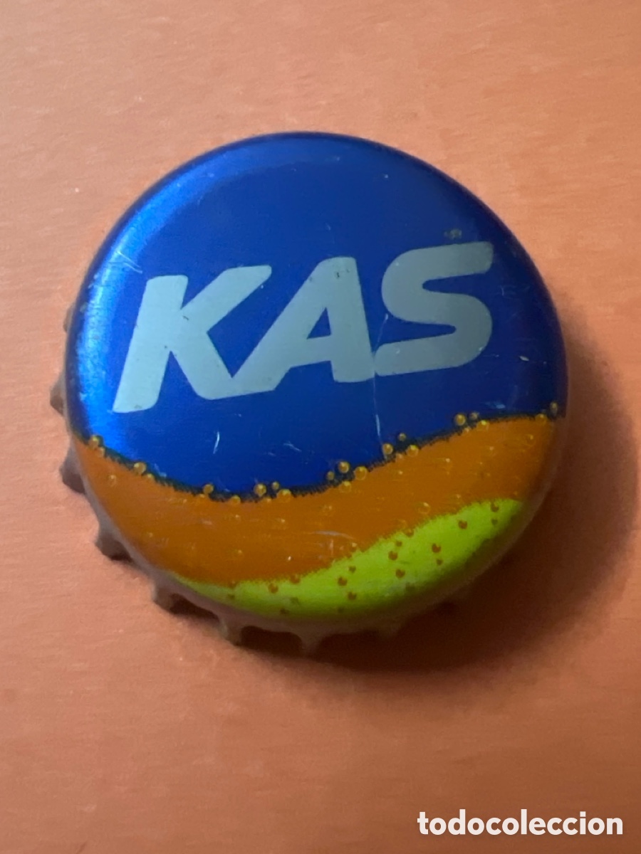 Otras botellas y bebidas antiguas de colecci&oacute;n: T4/X100/J1. CHAPAS TAPON CORONA CHAPA REFRESCO KAS