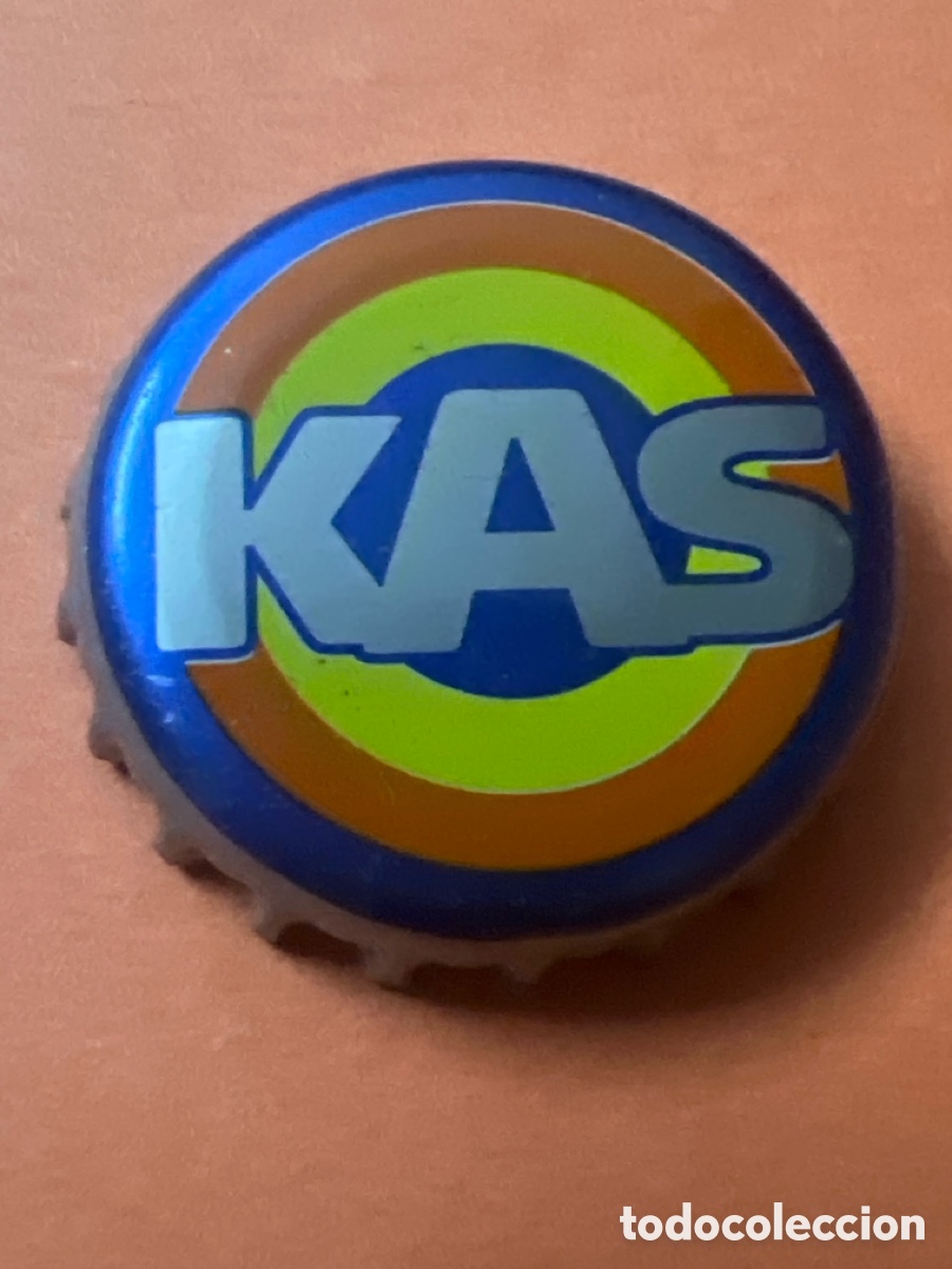 Otras botellas y bebidas antiguas de colecci&oacute;n: T4/X100/J2. CHAPAS TAPON CORONA CHAPA REFRESCO KAS