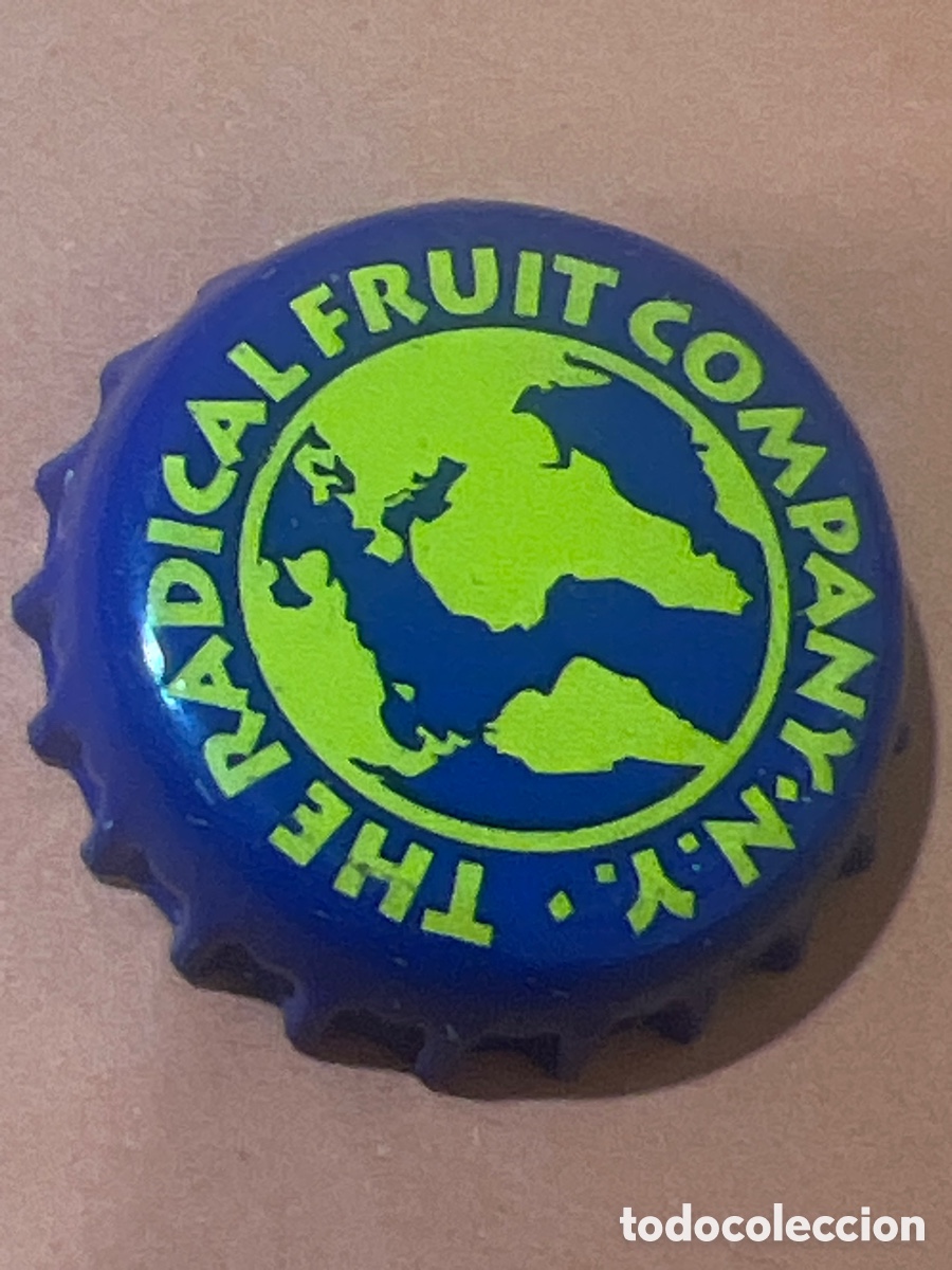 Otras botellas y bebidas antiguas de colecci&oacute;n: T4/X94/B4. CHAPA REFRESCO RADICAL CHAPAS TAPON CORONA
