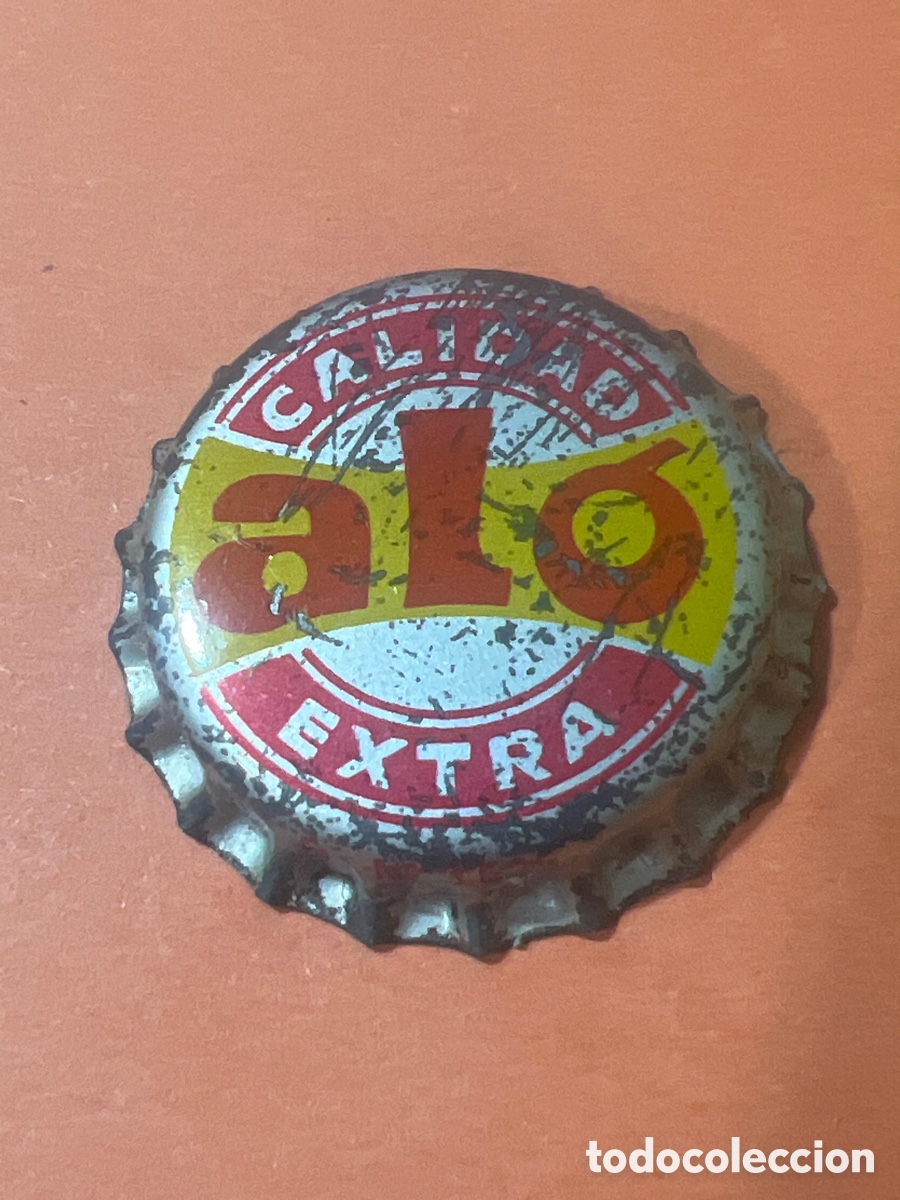 Otras botellas y bebidas antiguas de colecci&oacute;n: T4/X90/D2. CHAPA-TAPON CORONA CORCHO *AL&Oacute;* CALIDAD EXTRA - ZUMOS Y REFRESCOS - SIN ABRIR -
