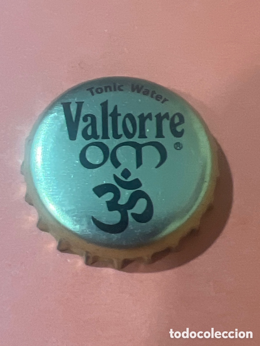 Otras botellas y bebidas antiguas de colecci&oacute;n: T4/X94/E2. CHAPA TAPON CORONA ESPA&Ntilde;A VALTORRE T&Oacute;NICA