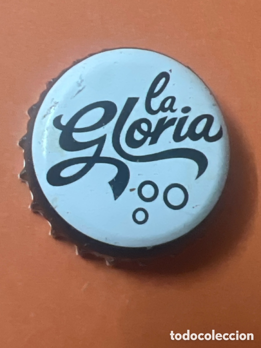 Otras botellas y bebidas antiguas de colecci&oacute;n: T4/X99/P2. Chapa espa&ntilde;a gloria refresco tapon corona