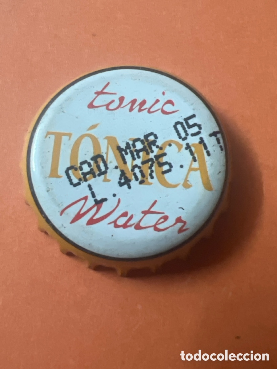 Otras botellas y bebidas antiguas de colecci&oacute;n: T4/X99/P5. CHAPA - TONIC T&Oacute;NICA WATER - ESPA&Ntilde;A