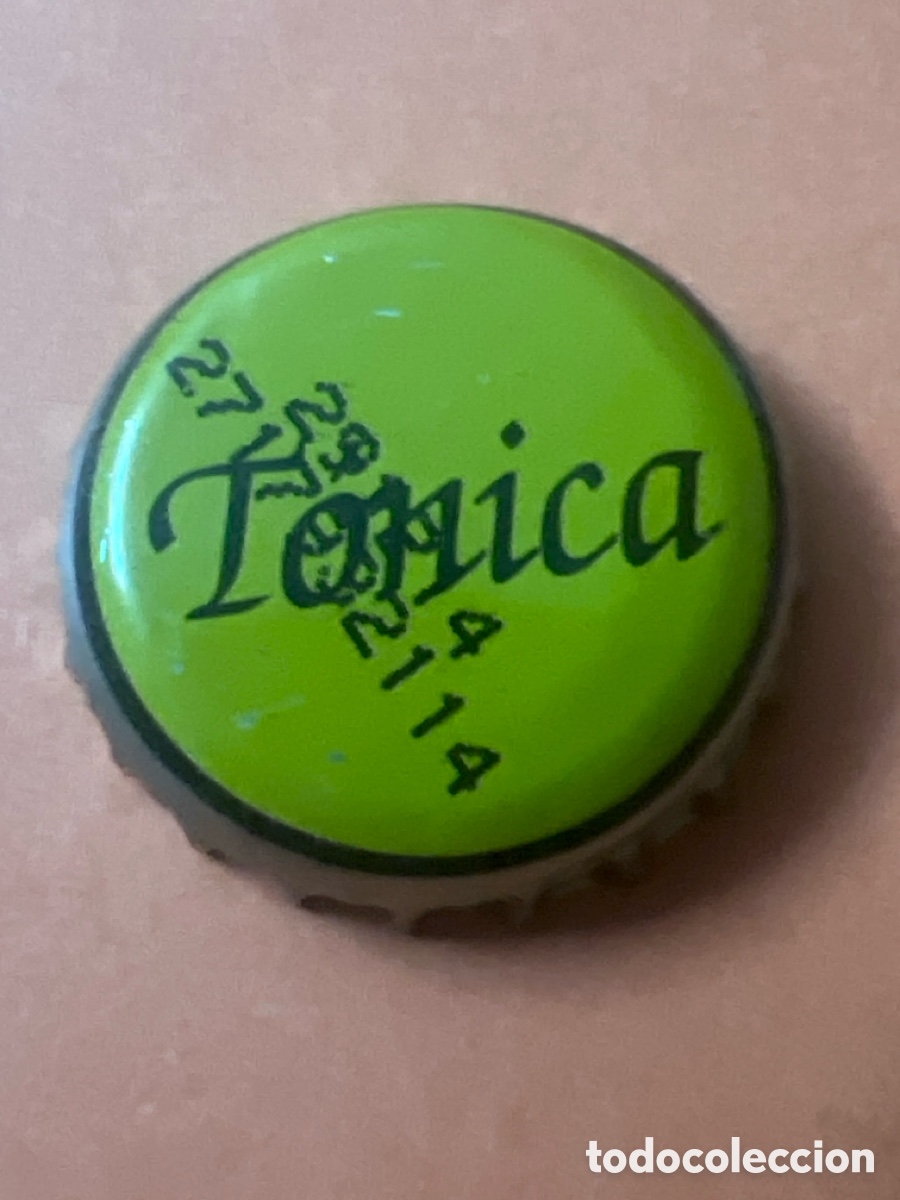 Otras botellas y bebidas antiguas de colecci&oacute;n: T4/X99/P6. TAP&Oacute;N CORONA CHAPA KRONKORKEN BOTTLE CAP TAPPI - TONICA