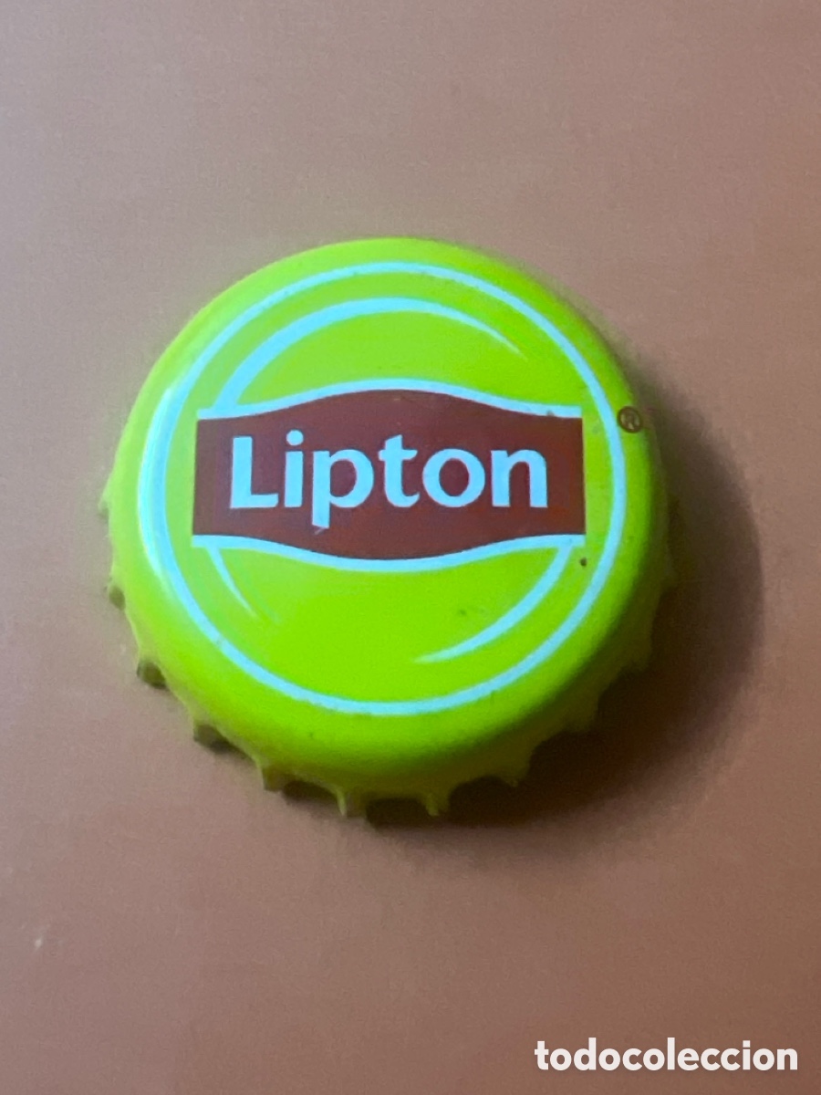 Otras botellas y bebidas antiguas de colecci&oacute;n: T4/X99/Q4. CHAPAS TAPON CORONA CHAPA REFRESCO LIPTON