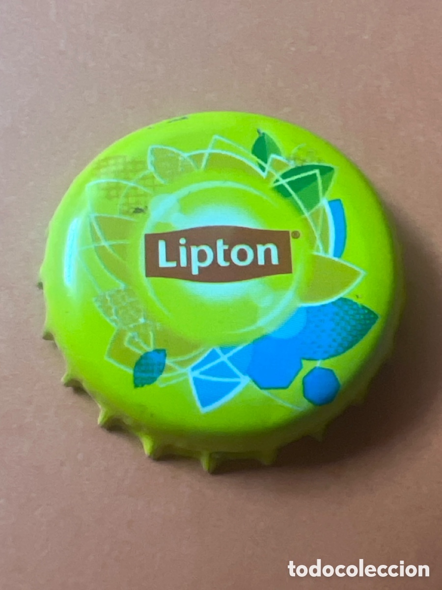 Otras botellas y bebidas antiguas de colecci&oacute;n: T4/X99/Q6. CHAPAS TAPON CORONA CHAPA REFRESCO LIPTON