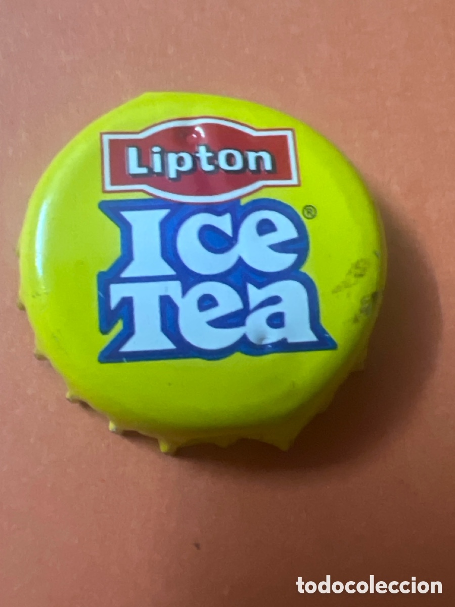 Otras botellas y bebidas antiguas de colecci&oacute;n: T4/X95/J2. chapa - refresco - BELGICA - Lipton Ice Tea
