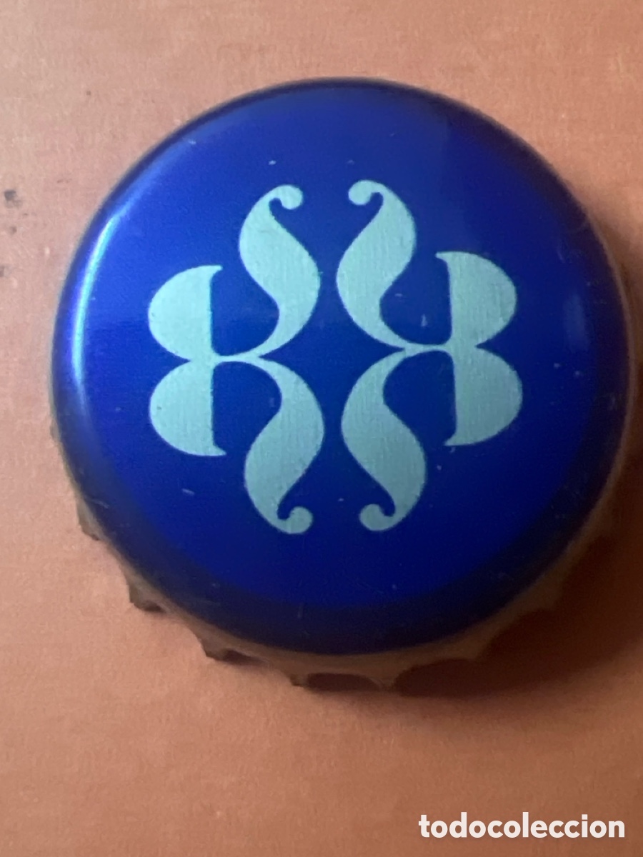 Otras botellas y bebidas antiguas de colecci&oacute;n: T4/X95/L4. chapa tap&oacute;n corona, refresco royal bliss, azul.