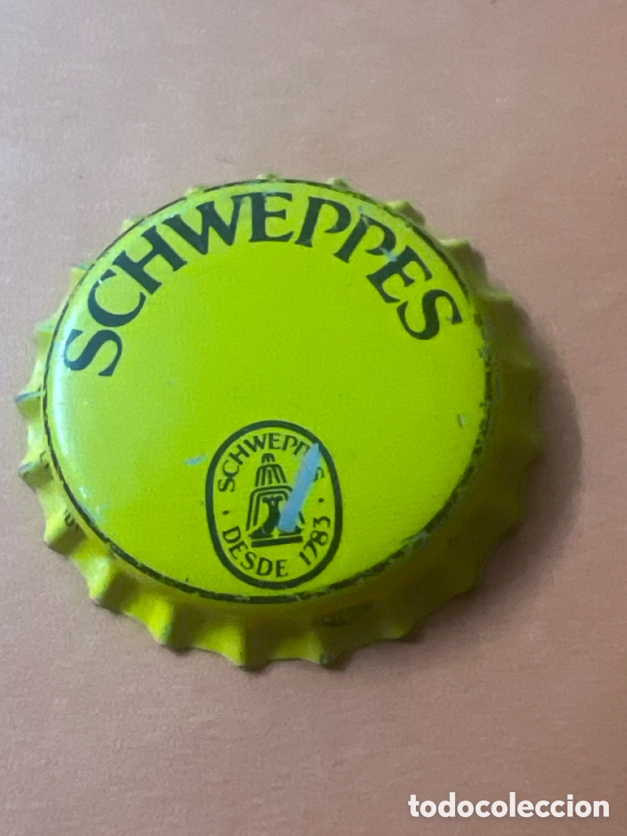 Otras botellas y bebidas antiguas de colecci&oacute;n: T4/X91/C2. TAPON CORONA CHAPA BOTTLE CAP KRONKORKEN TAPPI CAPSULE SCHWEPPES : SIN ABRIR