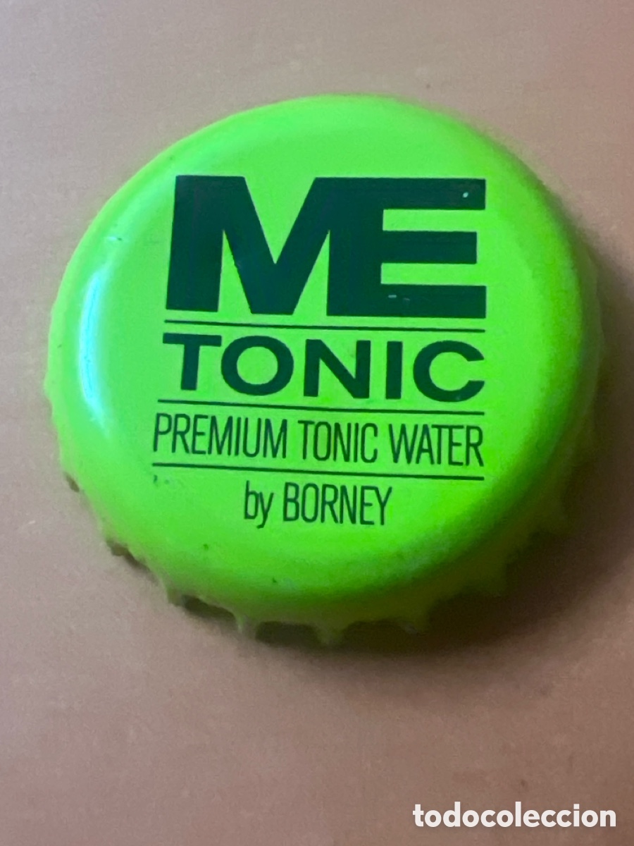 Otras botellas y bebidas antiguas de colecci&oacute;n: T4/X91/D4. CHAPA REFRESCO ME TONIC PREMIUM TONIC WATER BY BORNEY- SPAIN-