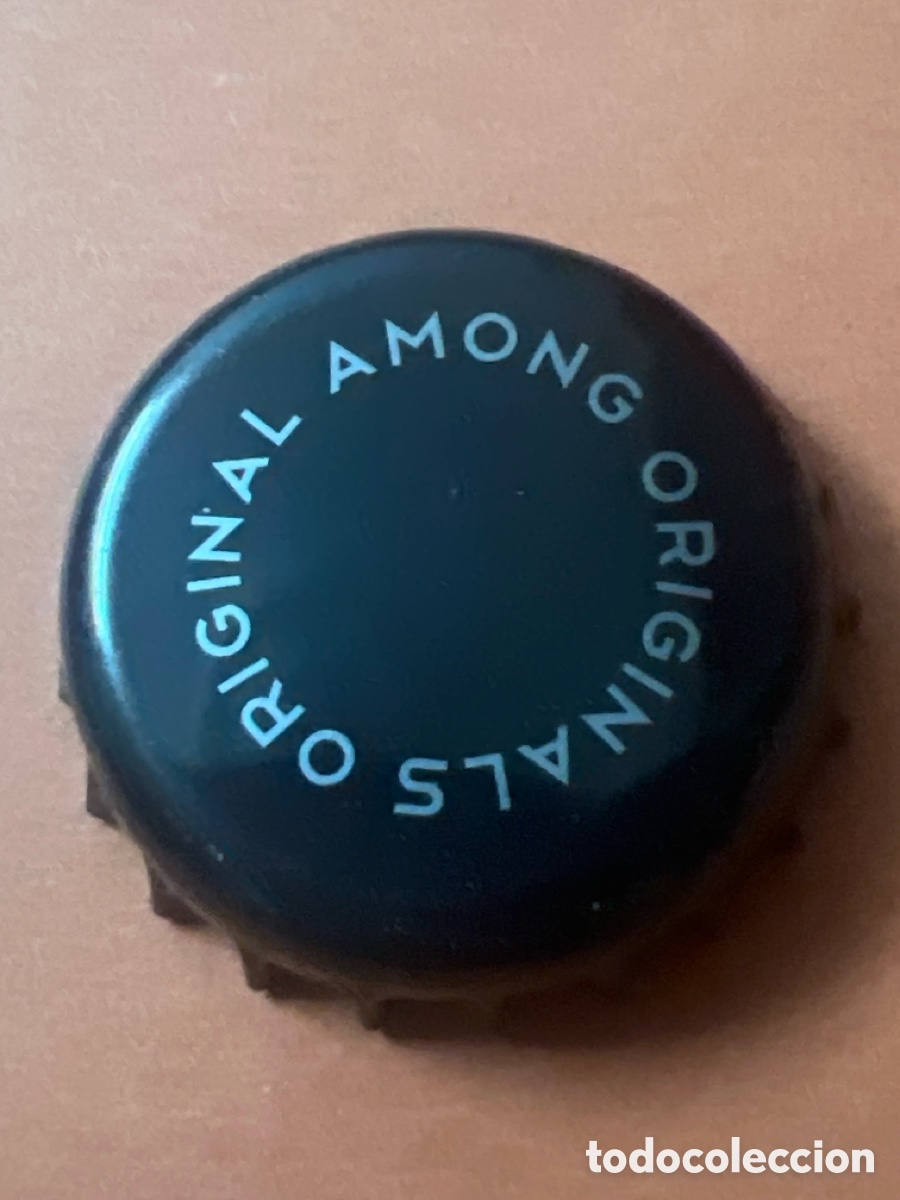 Otras botellas y bebidas antiguas de colecci&oacute;n: T4/X91/G1. Chapa T&oacute;nica Among Originals