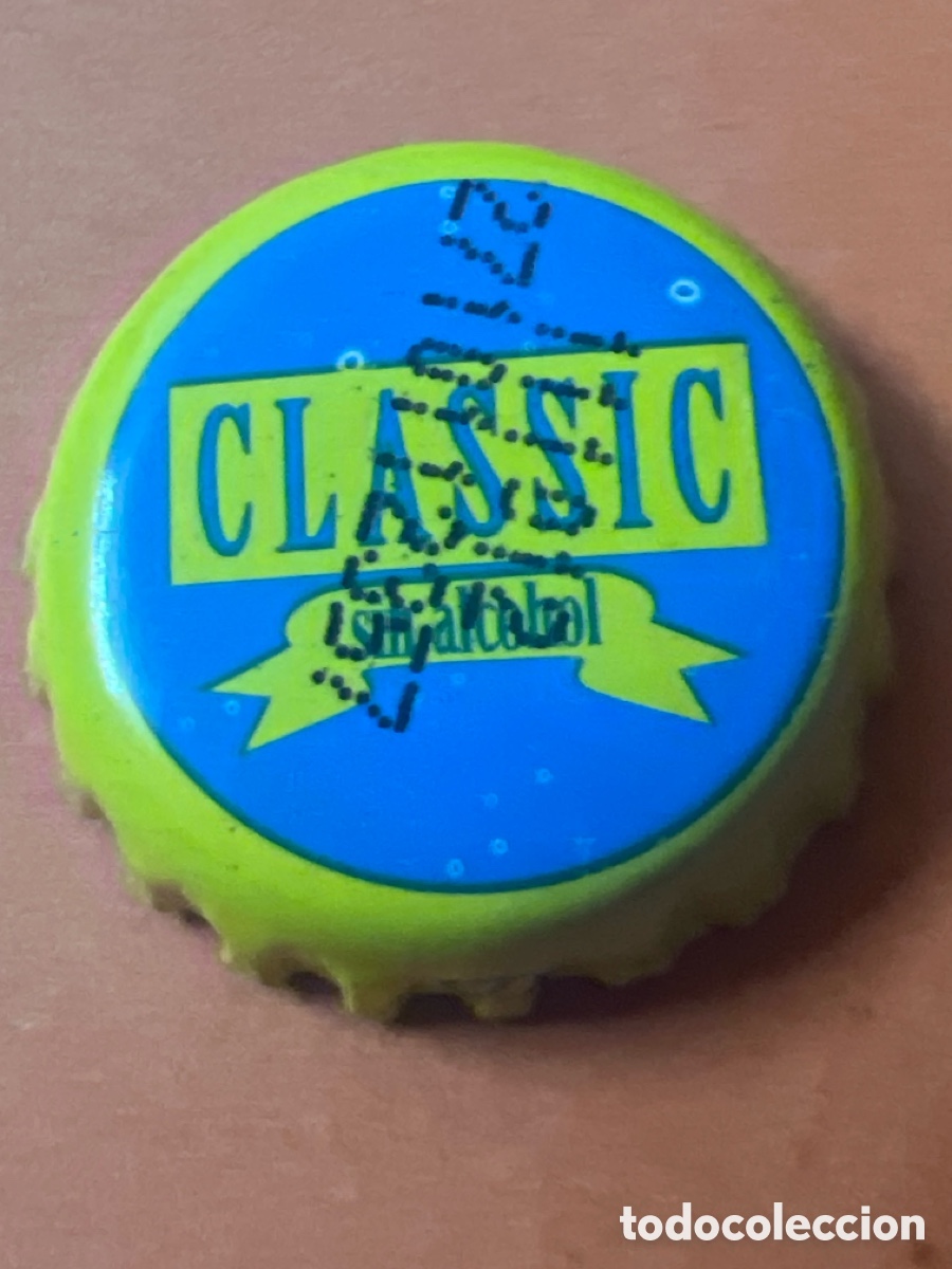 Otras botellas y bebidas antiguas de colecci&oacute;n: T4/X91/H5. TAPON CORONA CAPSULA CHAPA SODA/REFRESCO BITTER CLASSIC SIN ALCOHOL (ESPA&Ntilde;A)