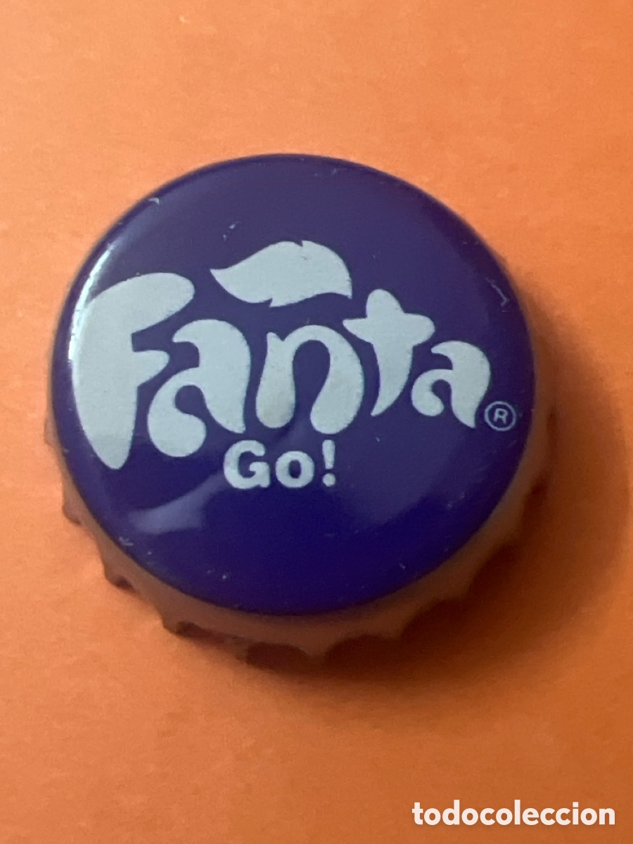 Otras botellas y bebidas antiguas de colecci&oacute;n: T4/X91/L1. chapa tapon corona Fanta go