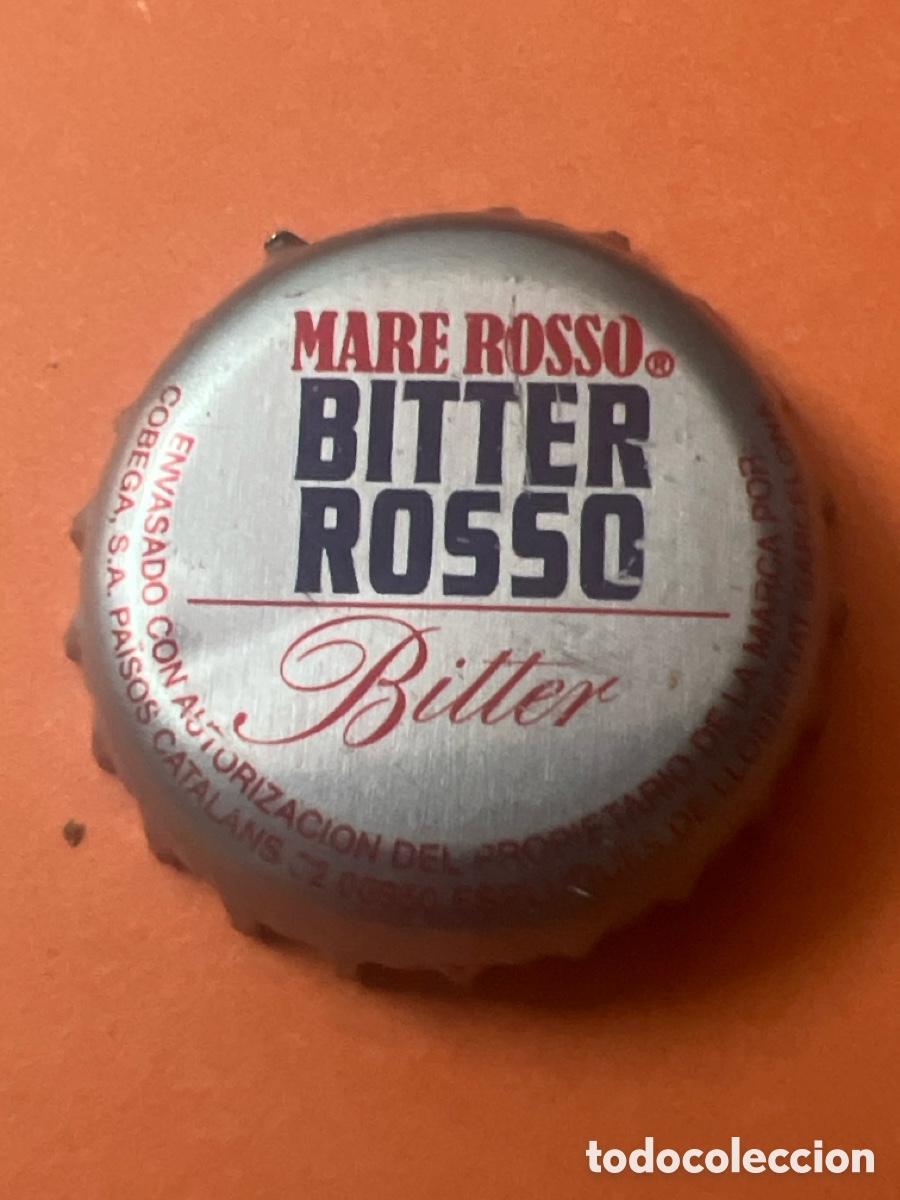 Sammeln andere Flaschen und Getr&auml;nke: T4/X91/M6. chapa tap&oacute;n corona de bitter, Mare Rosso