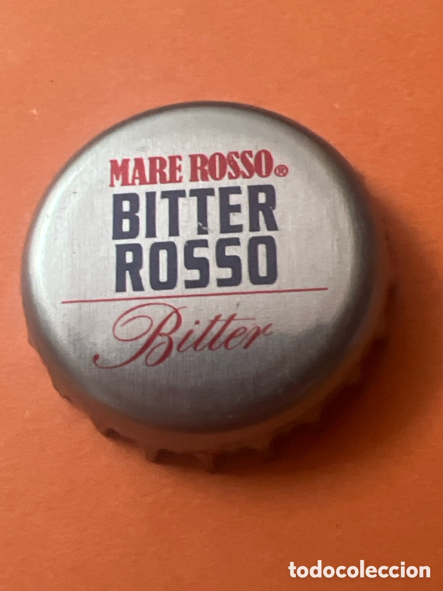 Collectionnisme d'Autres Bouteilles et Boissons : T4/X91/N1. chapa tap&oacute;n corona de bitter, Mare Rosso