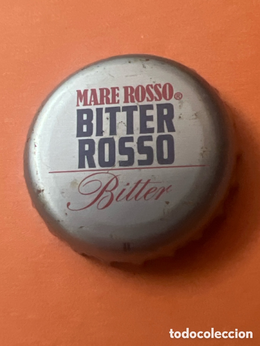 Collecting other Bottles and Drinks: T4/X91/N4. chapa tap&oacute;n corona de bitter, Mare Rosso