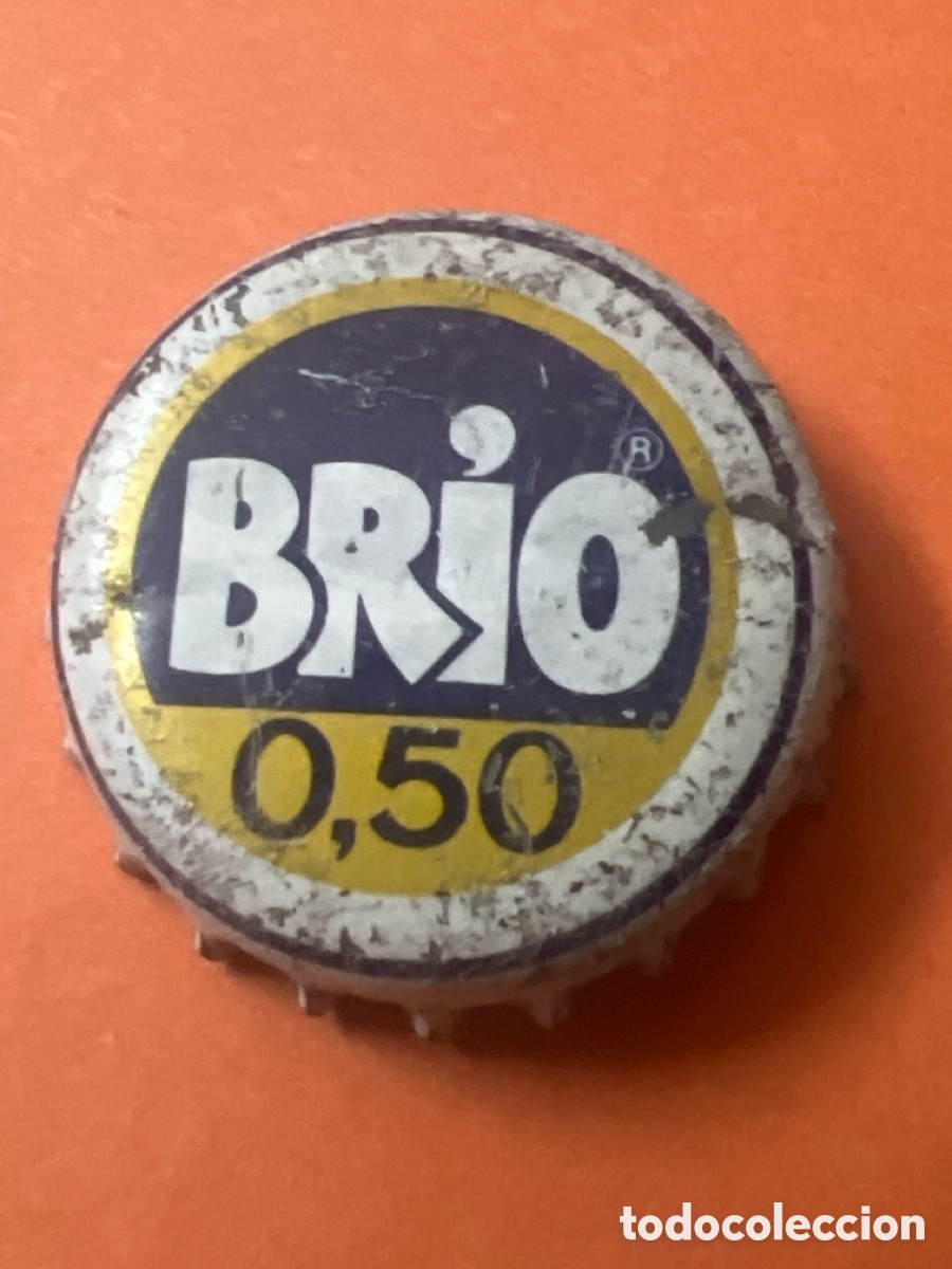 Otras botellas y bebidas antiguas de colecci&oacute;n: T4/X91/O5. CHAPA ESPA&Ntilde;A TAPON CORONA BRIO REFRESCO