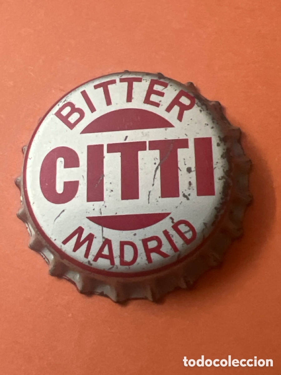 Collecting other Bottles and Drinks: T4/X91/O6. TAPON CORONA CHAPA BOTTLE CAP KRONKORKEN TAPPI CAPSULE BITTER CITTI - MADRID - SIN ABRIR