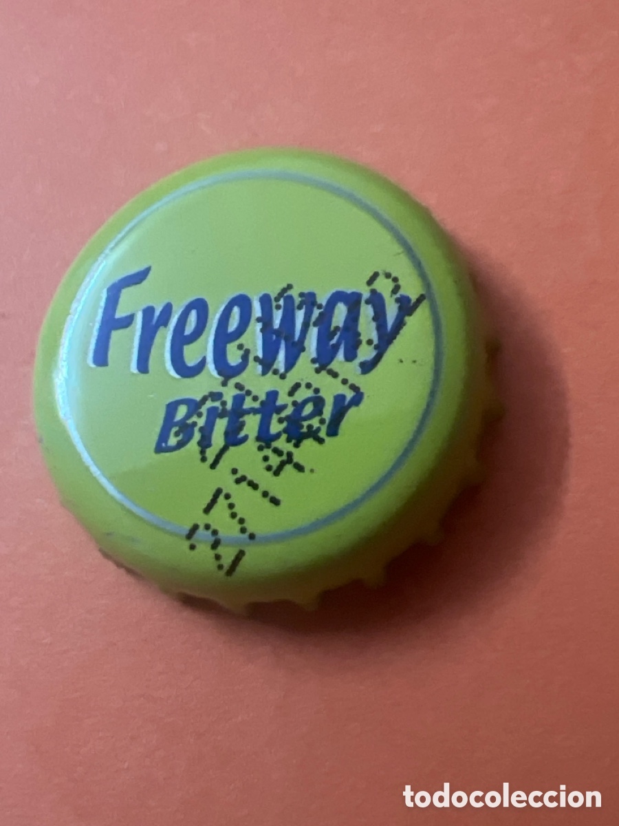 Collecting other Bottles and Drinks: T4/X91/P2. CHAPA REFRESCO FREEWAY BITTER - SPAIN- CHAPA