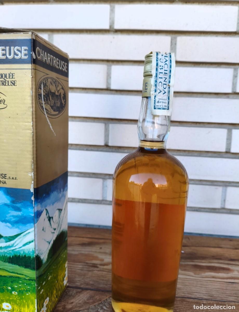 Otras botellas y bebidas antiguas de colecci&oacute;n: Chartreuse Amarillo Tarragona (1978-1985)