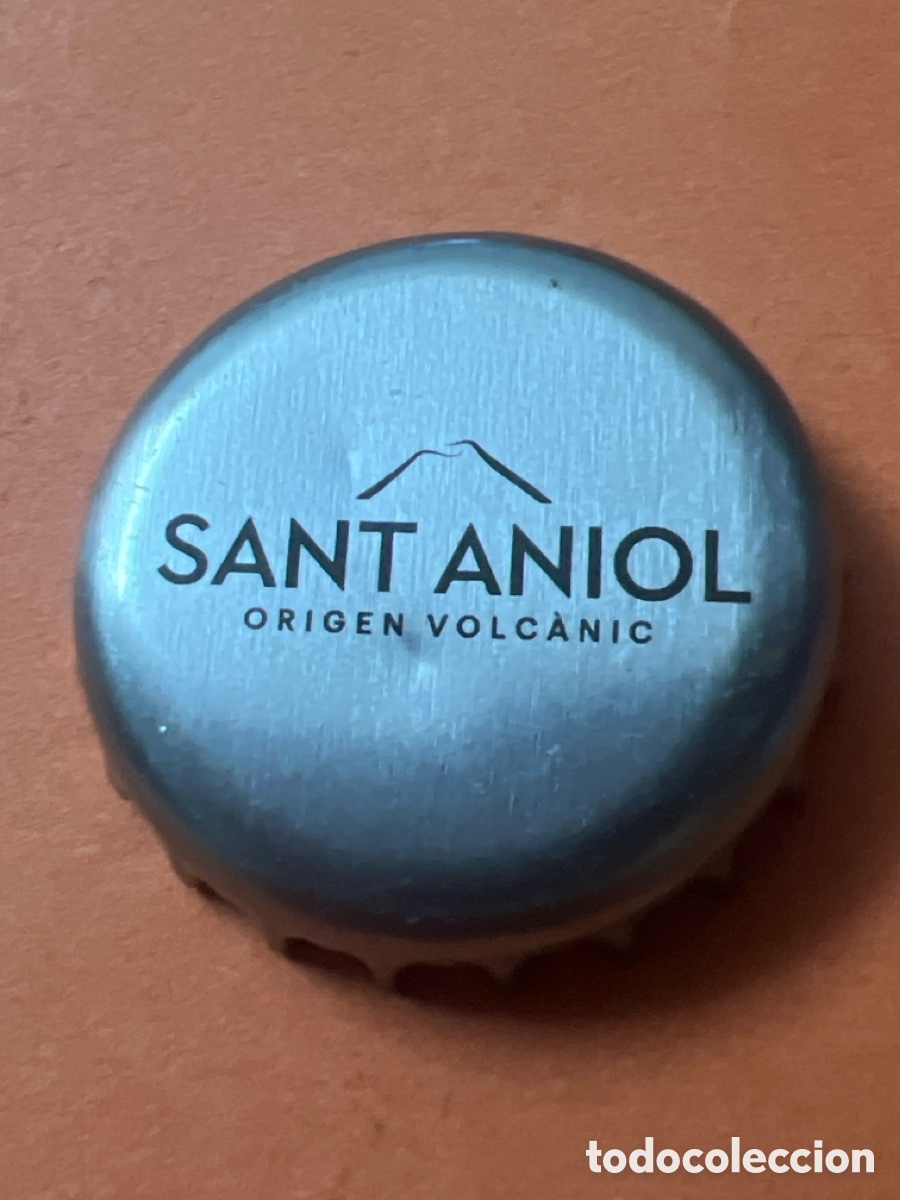 Otras botellas y bebidas antiguas de colecci&oacute;n: T4/X110/D1. BOTTLE CAP TAP&Oacute;N CORONA KRONKORKEN WATER EAU CHAPA AGUA SANT ANIOL .GIRONA