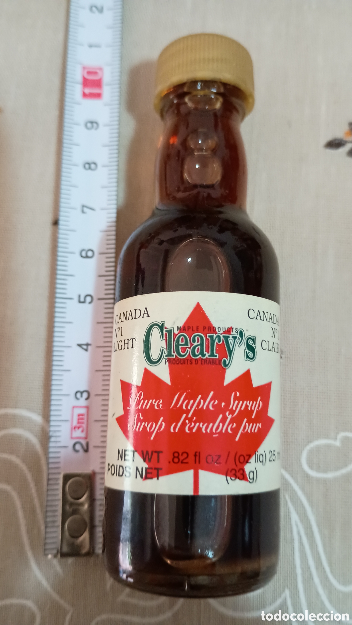 Collectionnisme d'Autres Bouteilles et Boissons : Botellita jarabe de arce Canad&aacute;