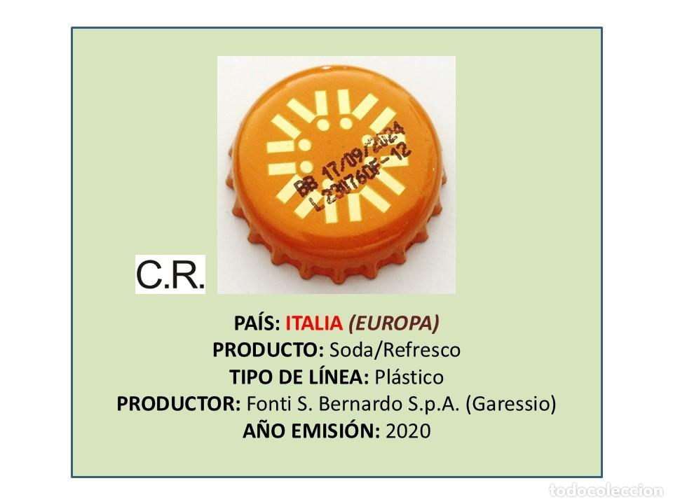 Otras botellas y bebidas antiguas de colecci&oacute;n: TAPON CORONA CAPSULA CHAPA SODA/REFRESCO GERMELLII BITTER XXVI (ITALIA)