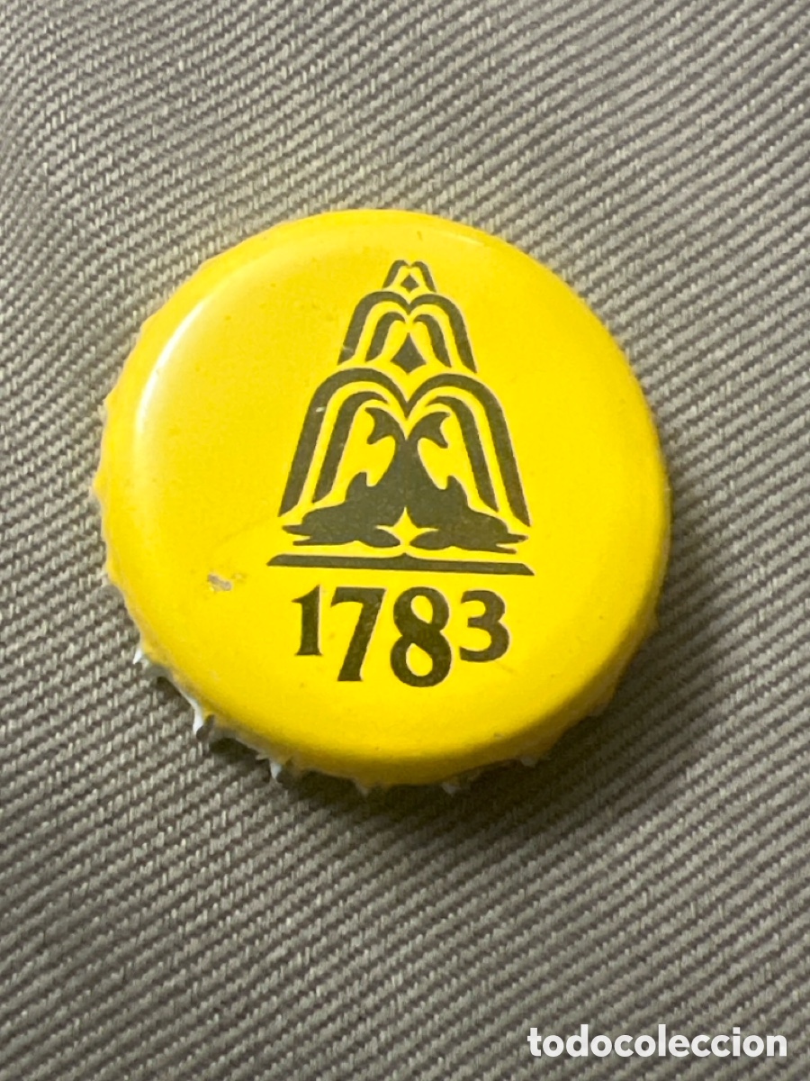 Otras botellas y bebidas antiguas de colecci&oacute;n: T4/X104/A3. CHAPA 1783 SODA REFRESCO SCHWEPPES