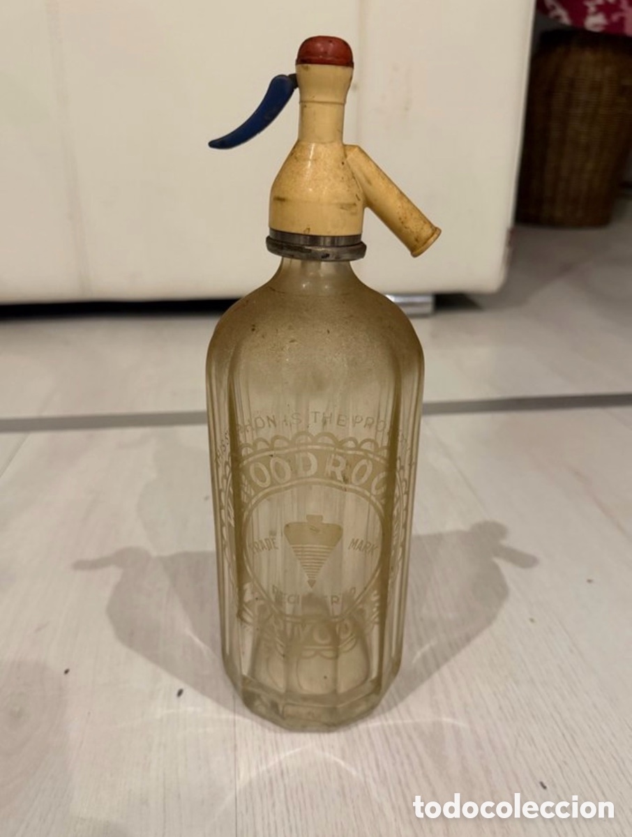 Otras botellas y bebidas antiguas de colecci&oacute;n: Sif&oacute;n Woodroofe&rsquo;s Australia 750ml