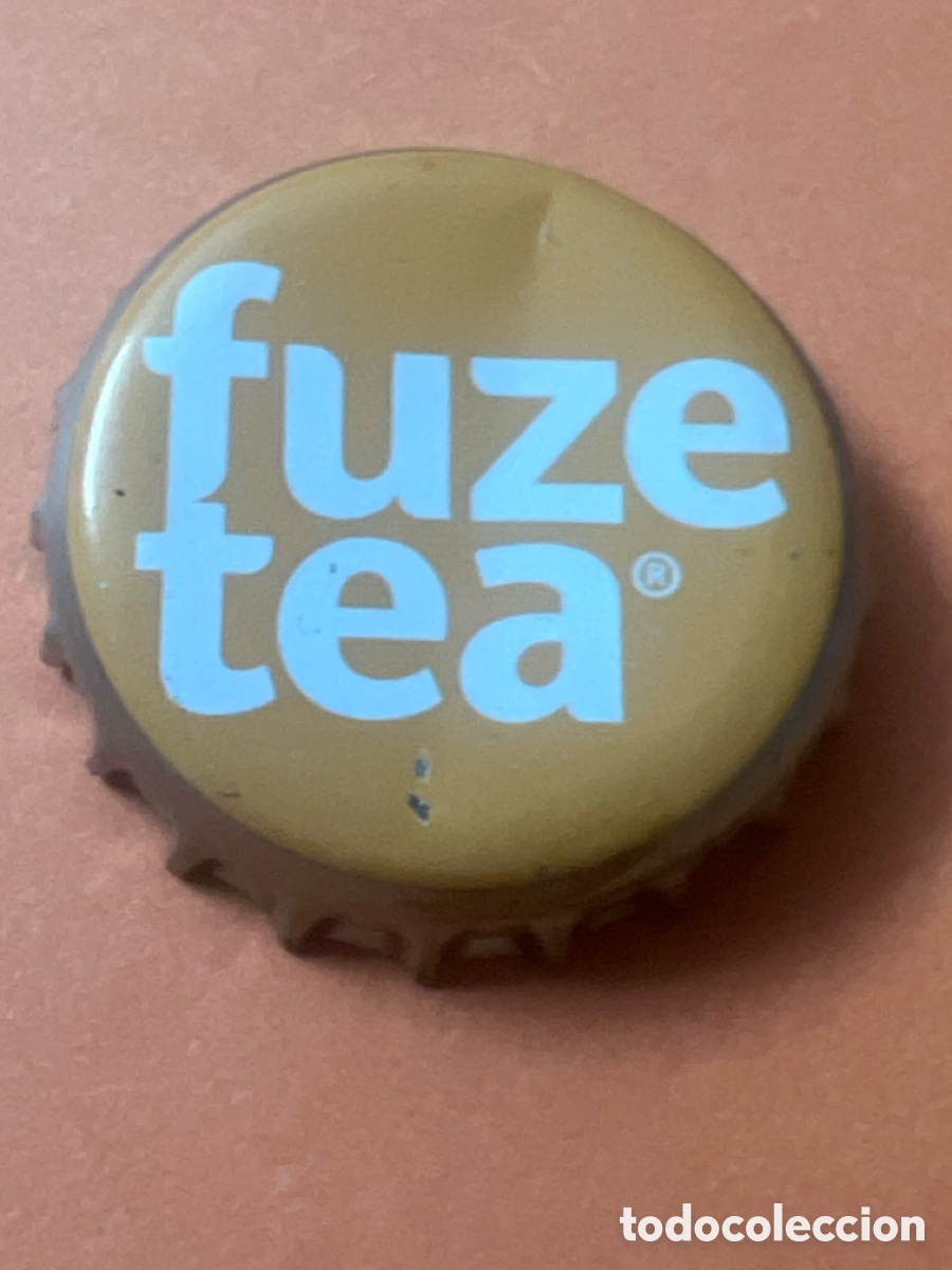 Otras botellas y bebidas antiguas de colecci&oacute;n: T4/X101/M5. CHAPA REFRESCO/SODA - Fuze tea