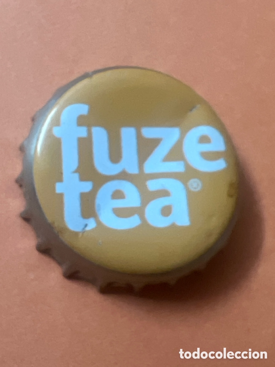 Otras botellas y bebidas antiguas de colecci&oacute;n: T4/X101/M6. CHAPA REFRESCO/SODA - Fuze tea