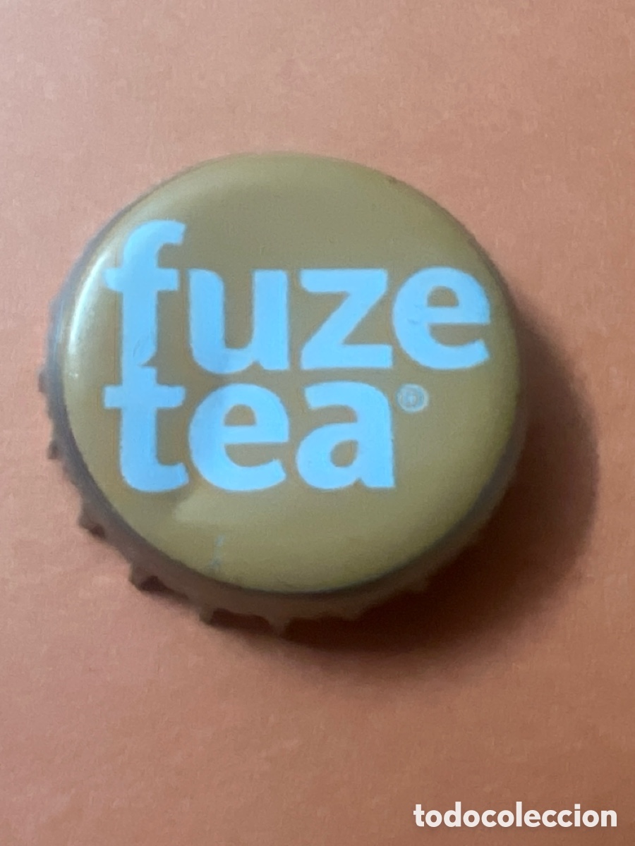Otras botellas y bebidas antiguas de colecci&oacute;n: T4/X101/N1. CHAPA REFRESCO/SODA - Fuze tea
