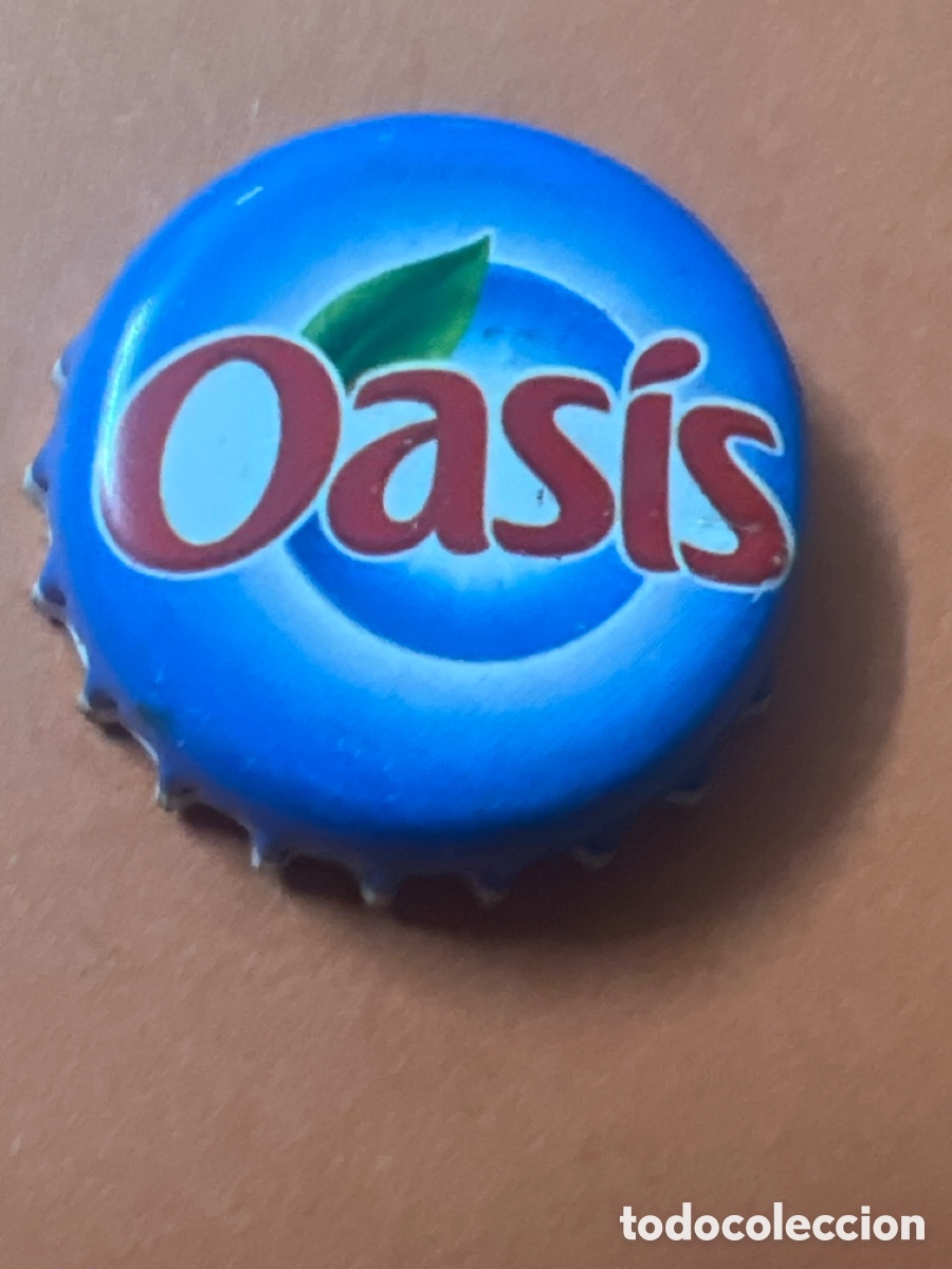 Otras botellas y bebidas antiguas de colecci&oacute;n: T4/X102/K1. TAP&Oacute;N CORONA BOTTLE CAP KRONKORKEN TAPPI CHAPA REFRESCO OASIS.FRANCIA