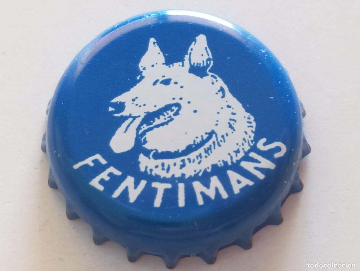 Otras botellas y bebidas antiguas de colecci&oacute;n: Chapa tap&oacute;n corona de la bebida inglesa FENTIMANS
