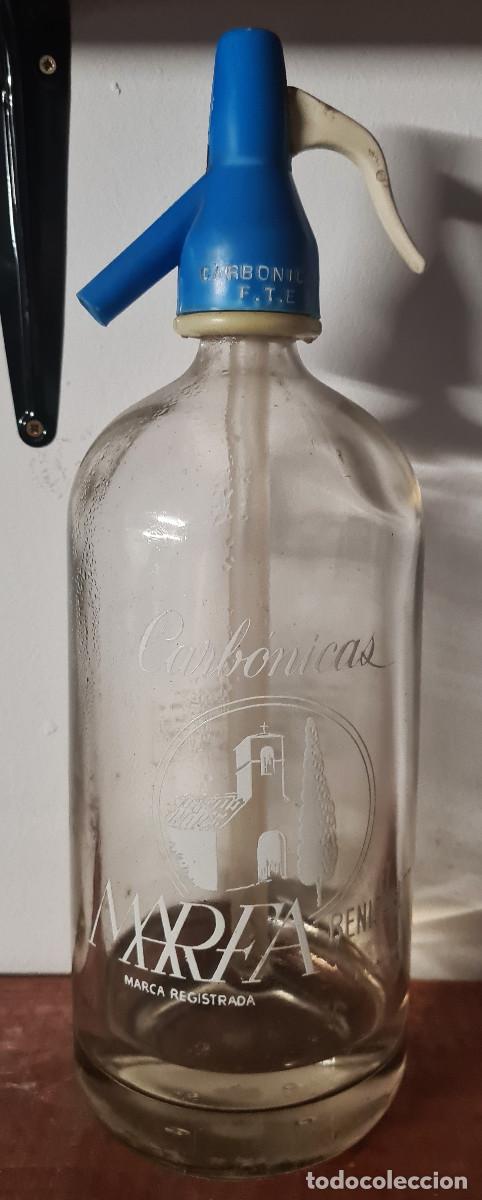 Otras botellas y bebidas antiguas de colecci&oacute;n: Antiguo sif&oacute;n Marfa de Benifallet.