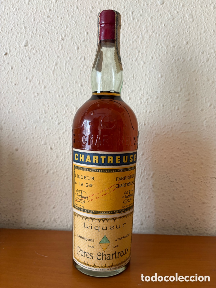 Otras botellas y bebidas antiguas de colecci&oacute;n: Chartreuse original Tarragona