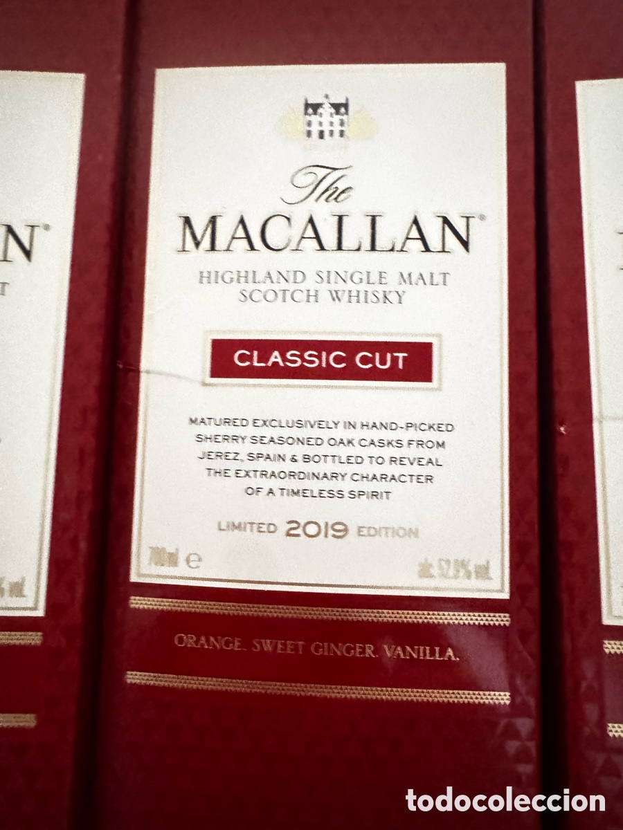 Otras botellas y bebidas antiguas de colecci&oacute;n: MACALLAN Limited Edition 2019 Classic Cut.