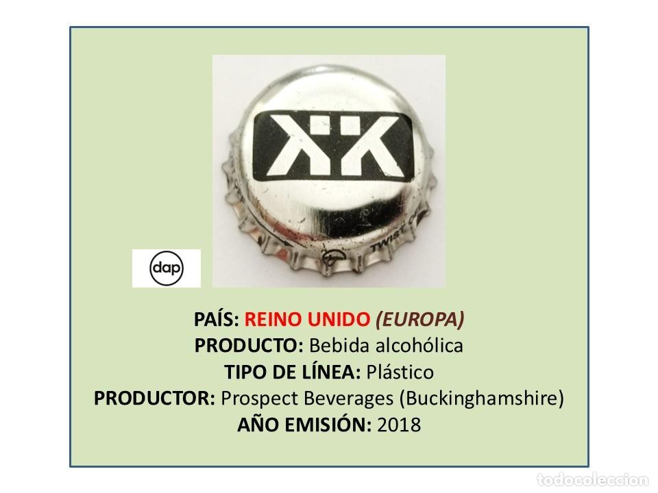 Otras botellas y bebidas antiguas de colecci&oacute;n: TAPON CORONA CAPSULA CHAPA BEBIDA ALCOH&Oacute;LICA VODKA COOLER (REINO UNIDO)