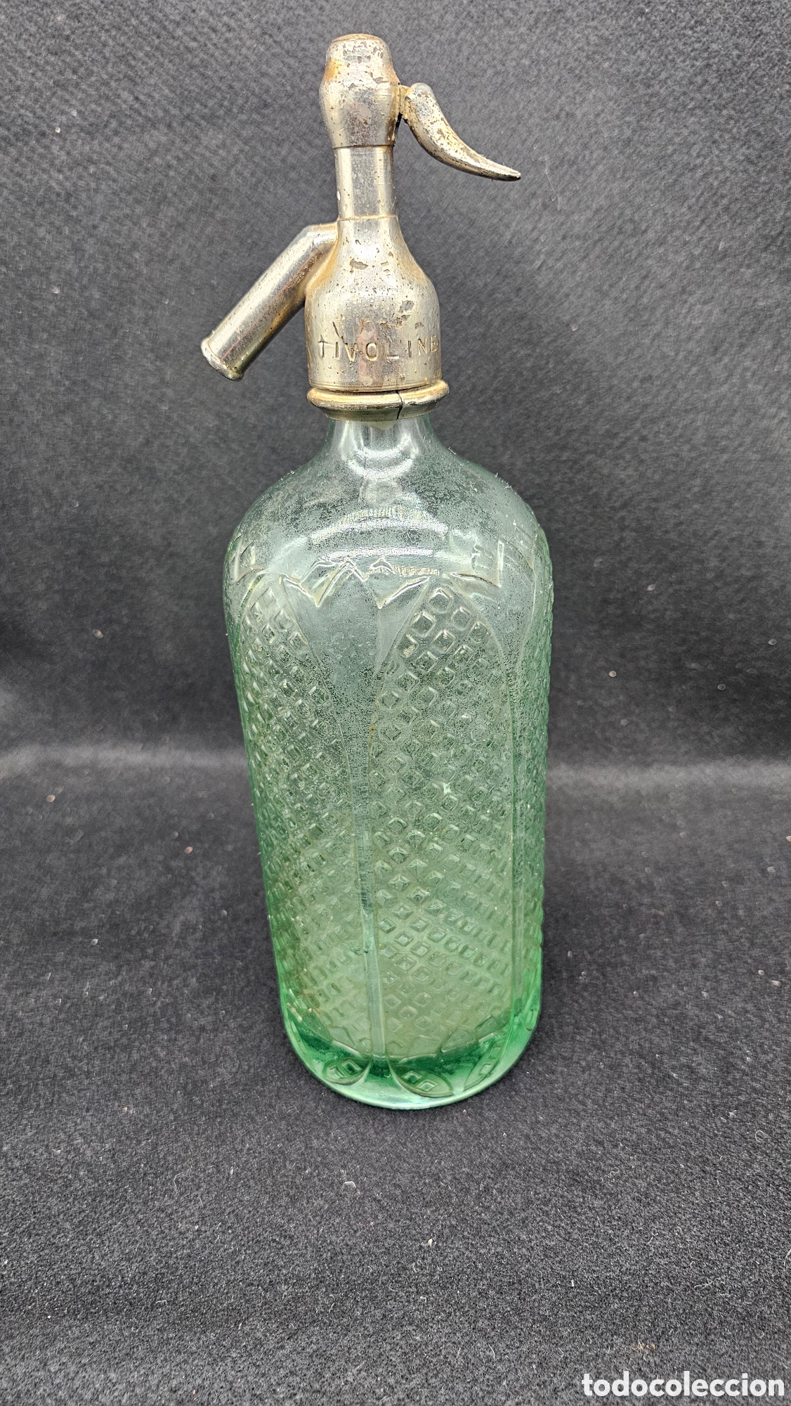 Otras botellas y bebidas antiguas de colecci&oacute;n: Antigua botella de sif&oacute;n