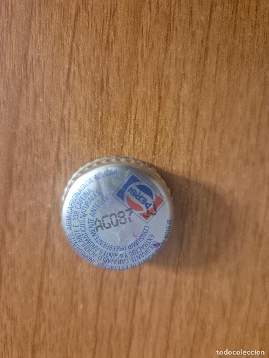 Otras botellas y bebidas antiguas de colecci&oacute;n: TAPON ROSCA PEPSI, AGO. 87.