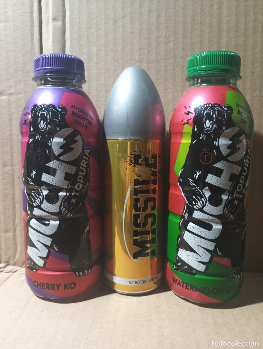 Otras botellas y bebidas antiguas de colecci&oacute;n: MUCHOxTOPURIA+MISSILE.